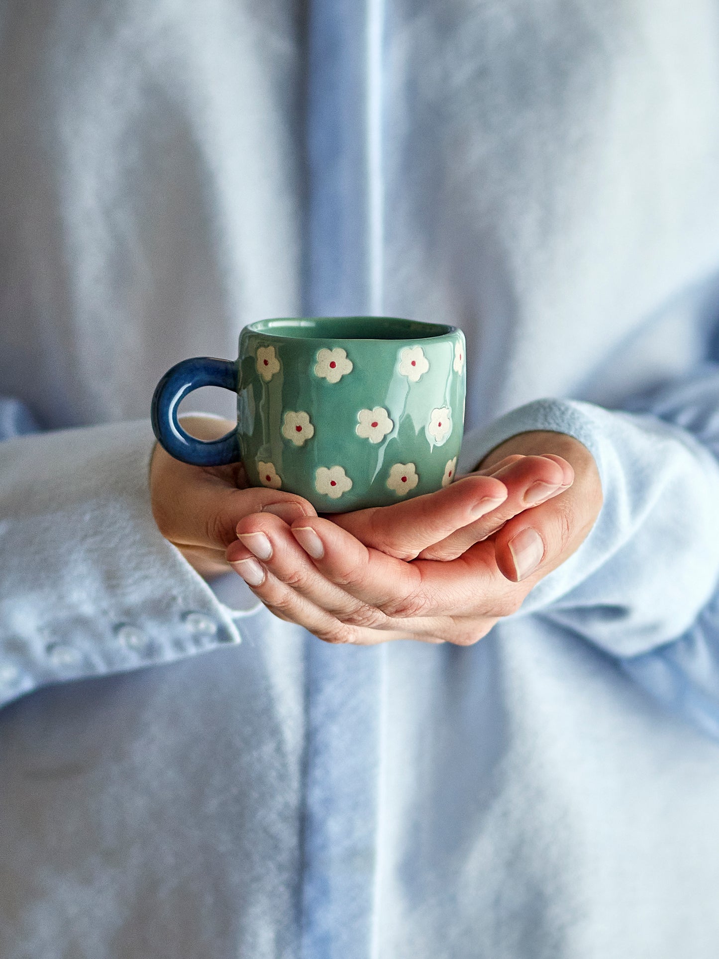 
                  
                    Blue Nini Flower Mug
                  
                