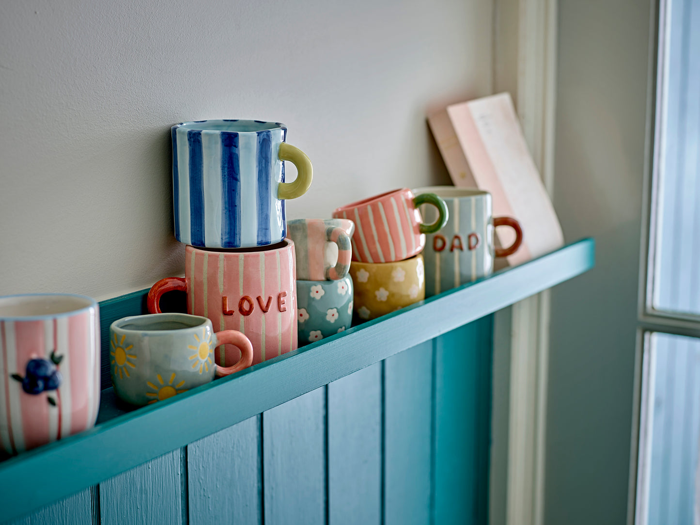 
                  
                    Blue Nini Flower Mug
                  
                