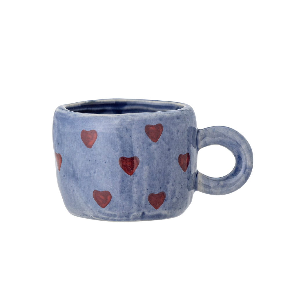 Blue Nini Hearts Mug