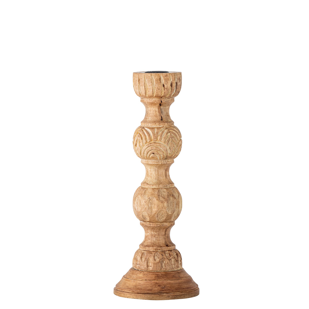 NALUA Small Natural Mango Candle Holder