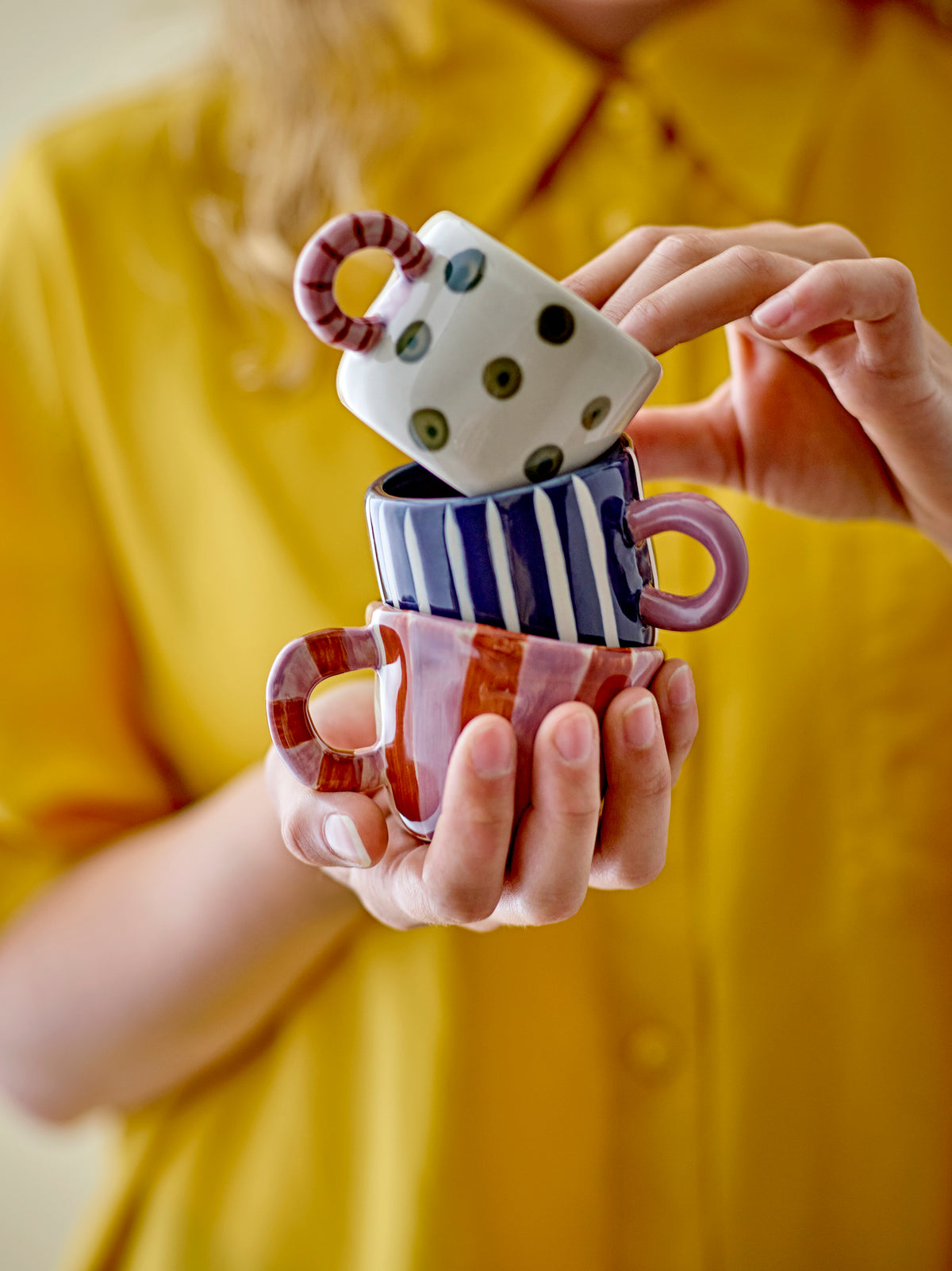 Nini Streifen Tasse – Wohnaccessoires & Küchenaccessoires – Victoria met Albert
