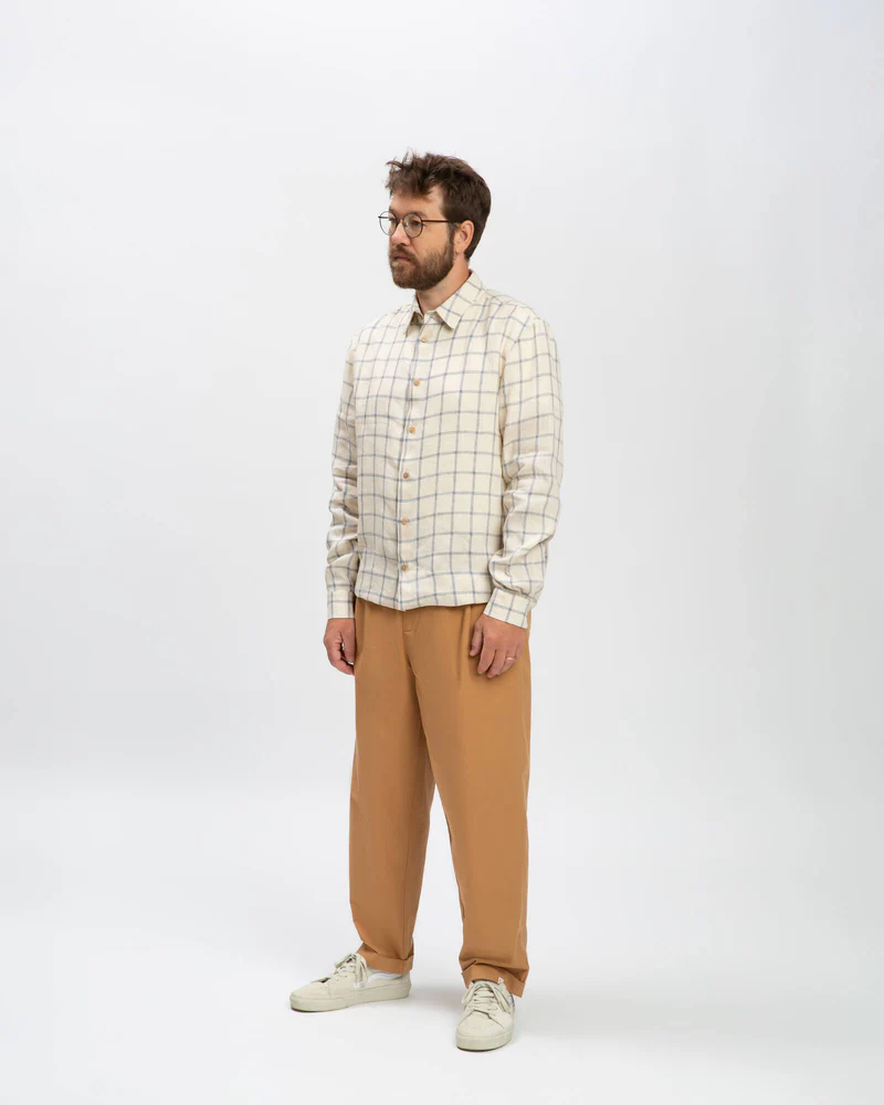 
                  
                    Blue Net Casual Long Sleeve Shirt
                  
                