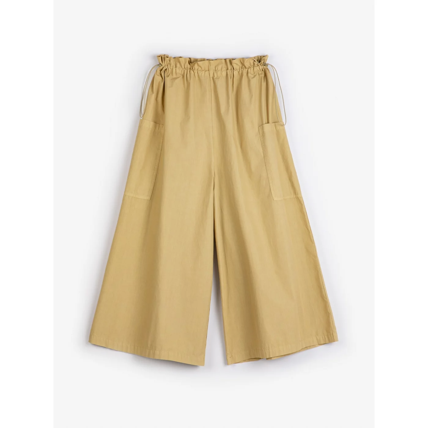 
                  
                    Khaki Paper Touch Culotte Trousers
                  
                
