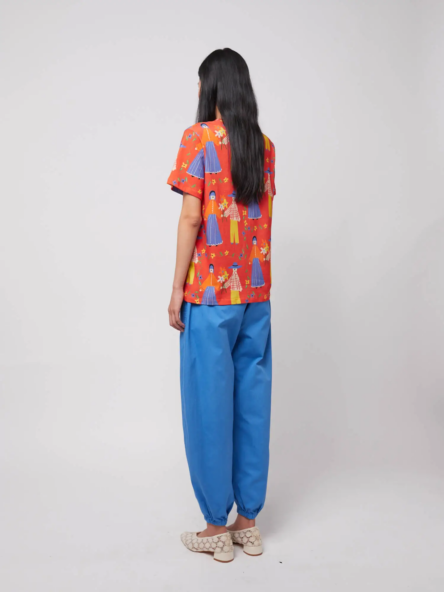 
                  
                    Light Blue Woven Jogger Trousers
                  
                