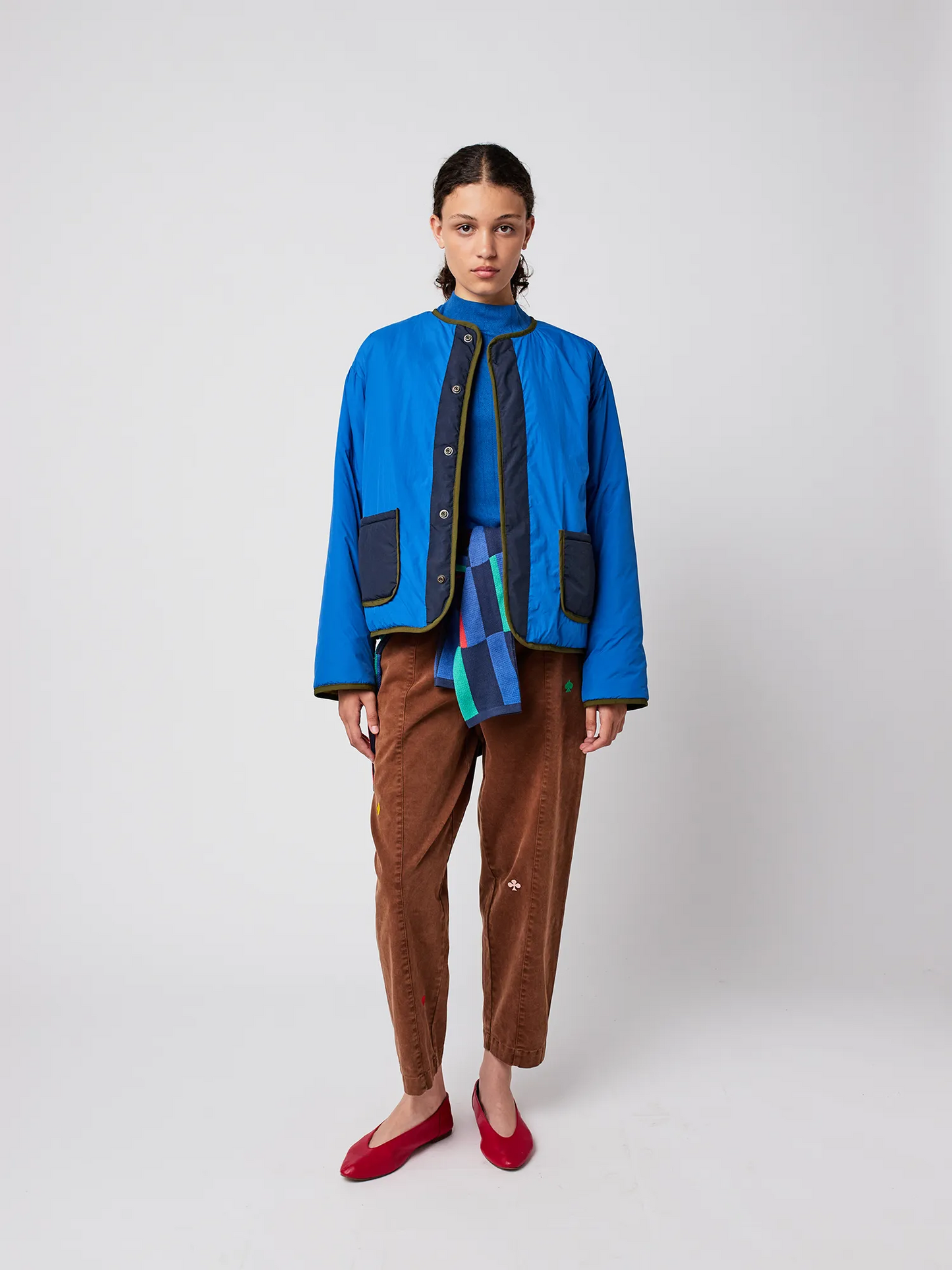 
                  
                    Multicolour Colorblock Reversible Jacket
                  
                