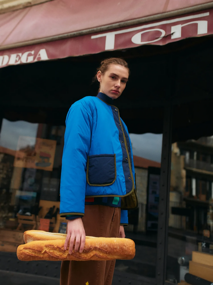 
                  
                    Multicolour Colorblock Reversible Jacket
                  
                