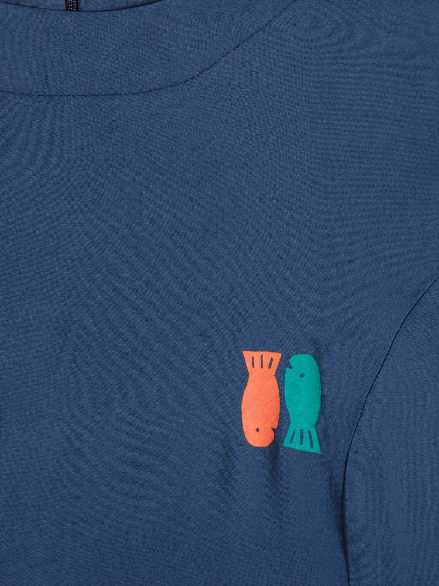 
                  
                    Navy Blue Couple Fish Modal Dress
                  
                