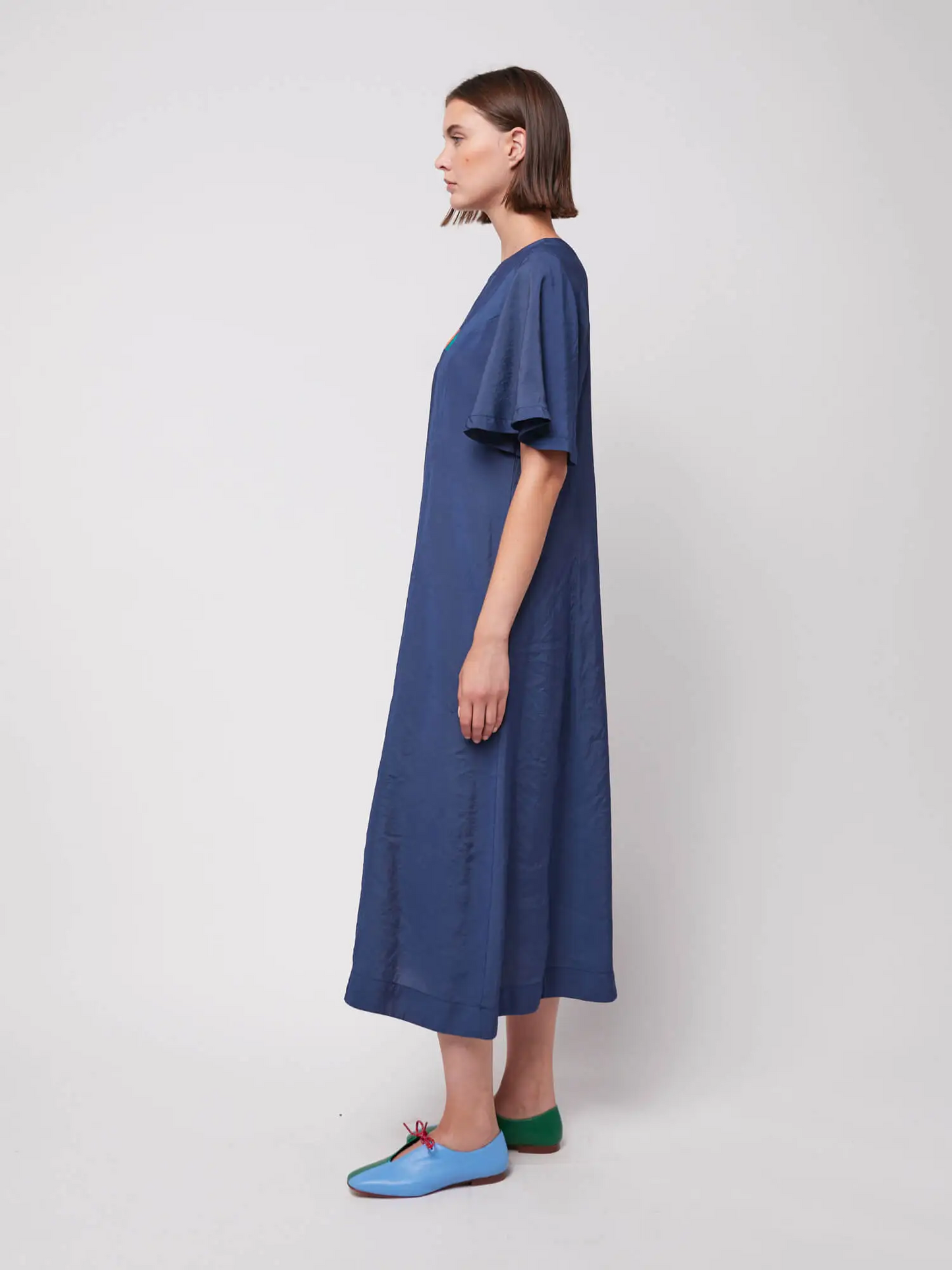 
                  
                    Navy Blue Couple Fish Modal Dress
                  
                