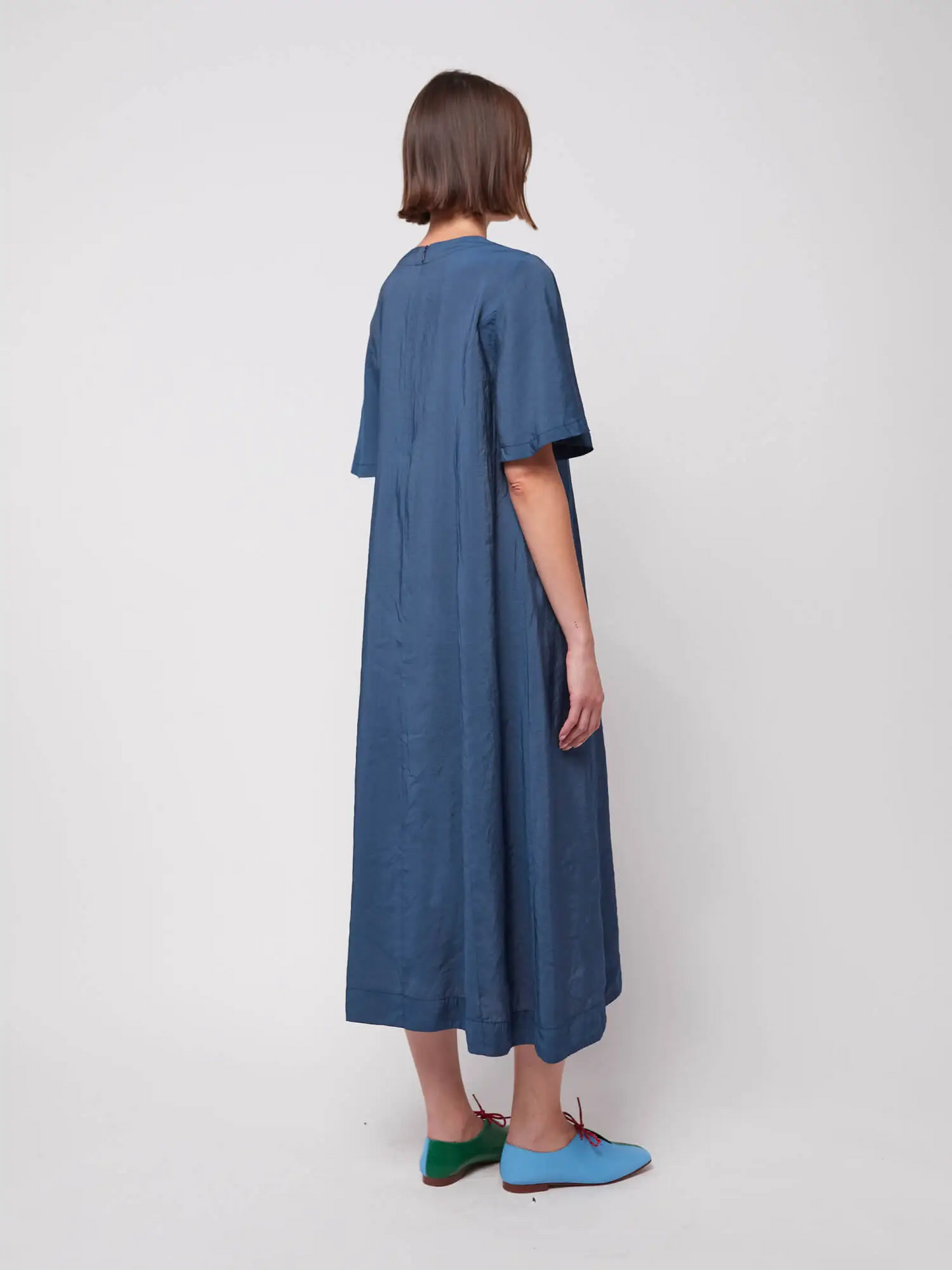 
                  
                    Navy Blue Couple Fish Modal Dress
                  
                