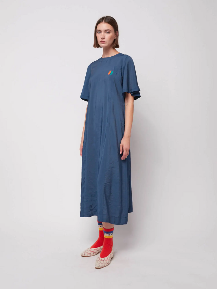 
                  
                    Navy Blue Couple Fish Modal Dress
                  
                