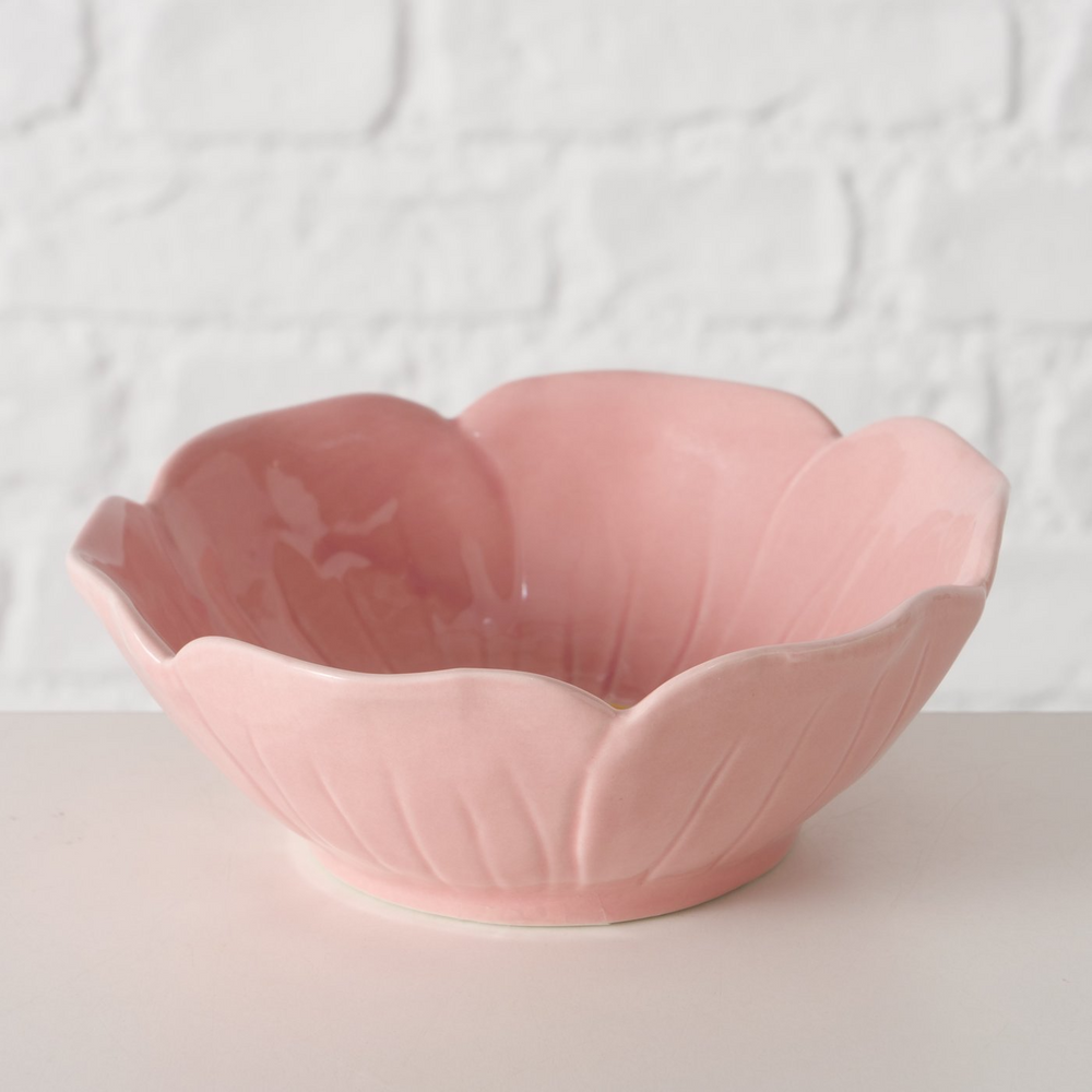 Kleine rosa Schale aus Keramik – victoriametalbert