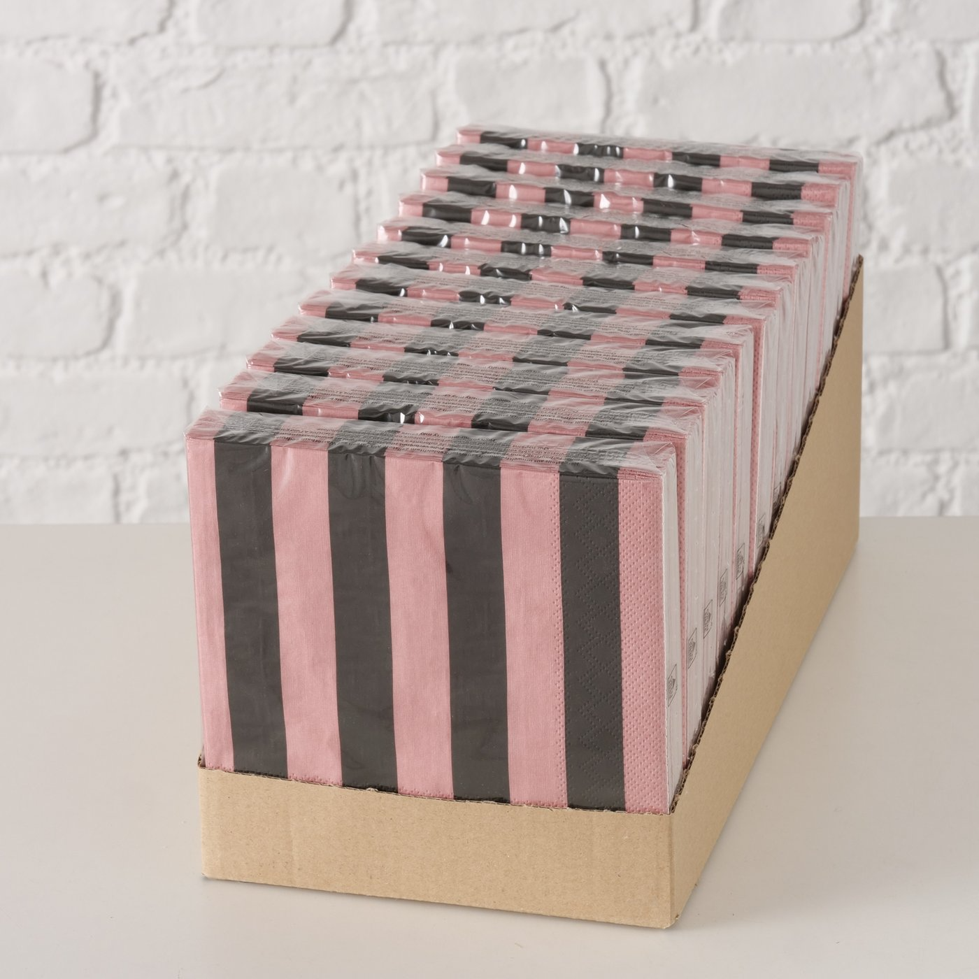 
                  
                    FREJA Striped Napkin Set Of 20
                  
                