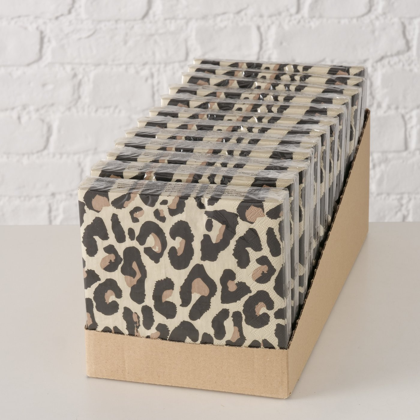 
                  
                    LEONY Leopard Napkin Set Of 20
                  
                