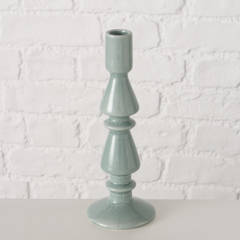 
                  
                    LUNA Light Green Ceramic Candle Holder
                  
                