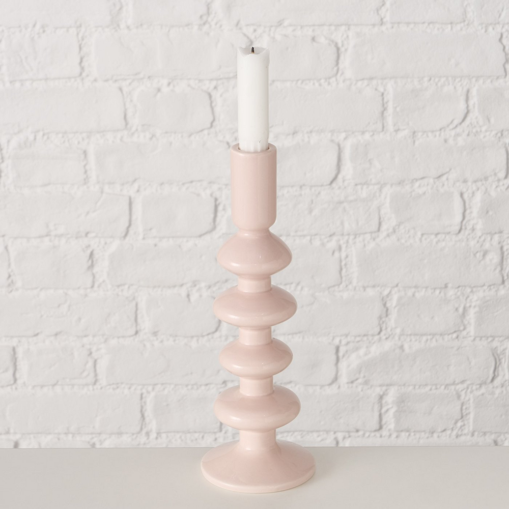 
                  
                    LUNA Light Rose Ceramic Candle Holder
                  
                