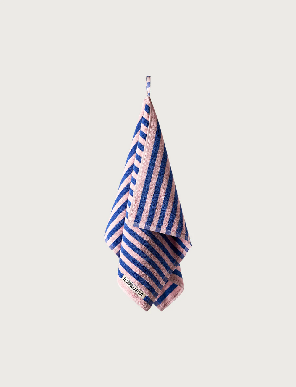 Dazzling Blue & Rose Naram Bath Towel