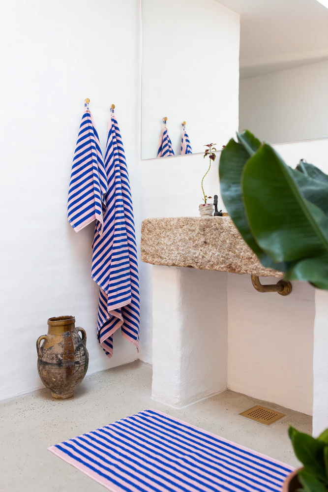
                  
                    Dazzling Blue & Rose Naram Bath Towel
                  
                