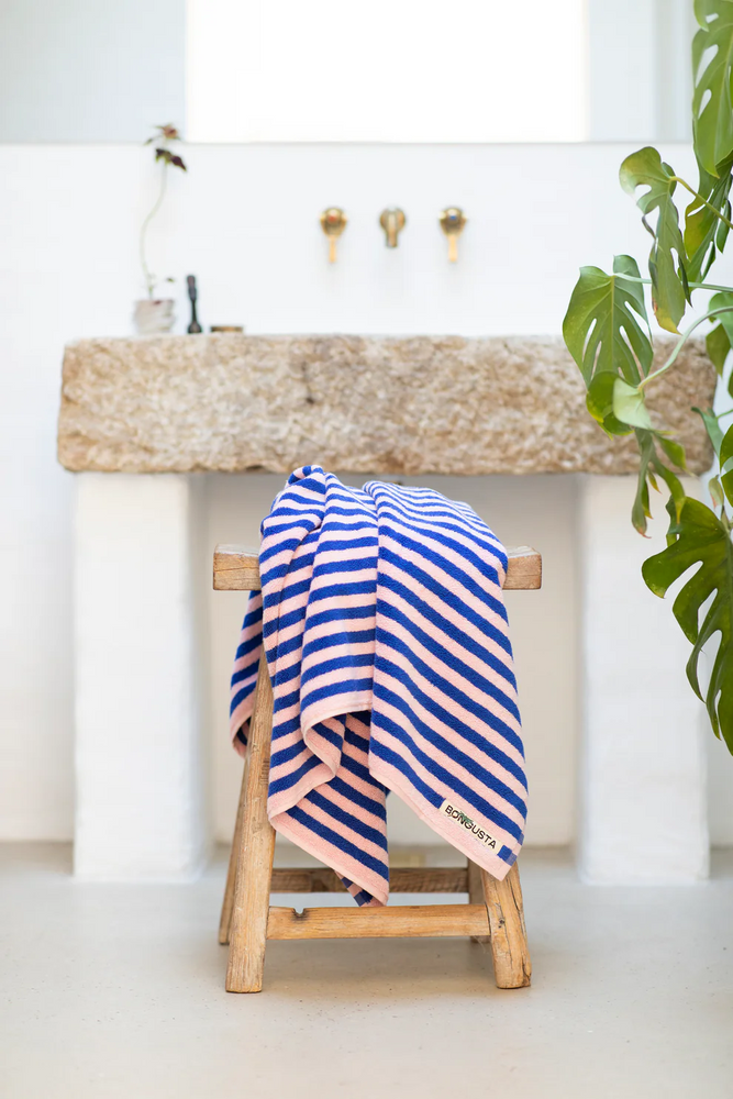 
                  
                    Dazzling Blue & Rose Naram Bath Towel
                  
                