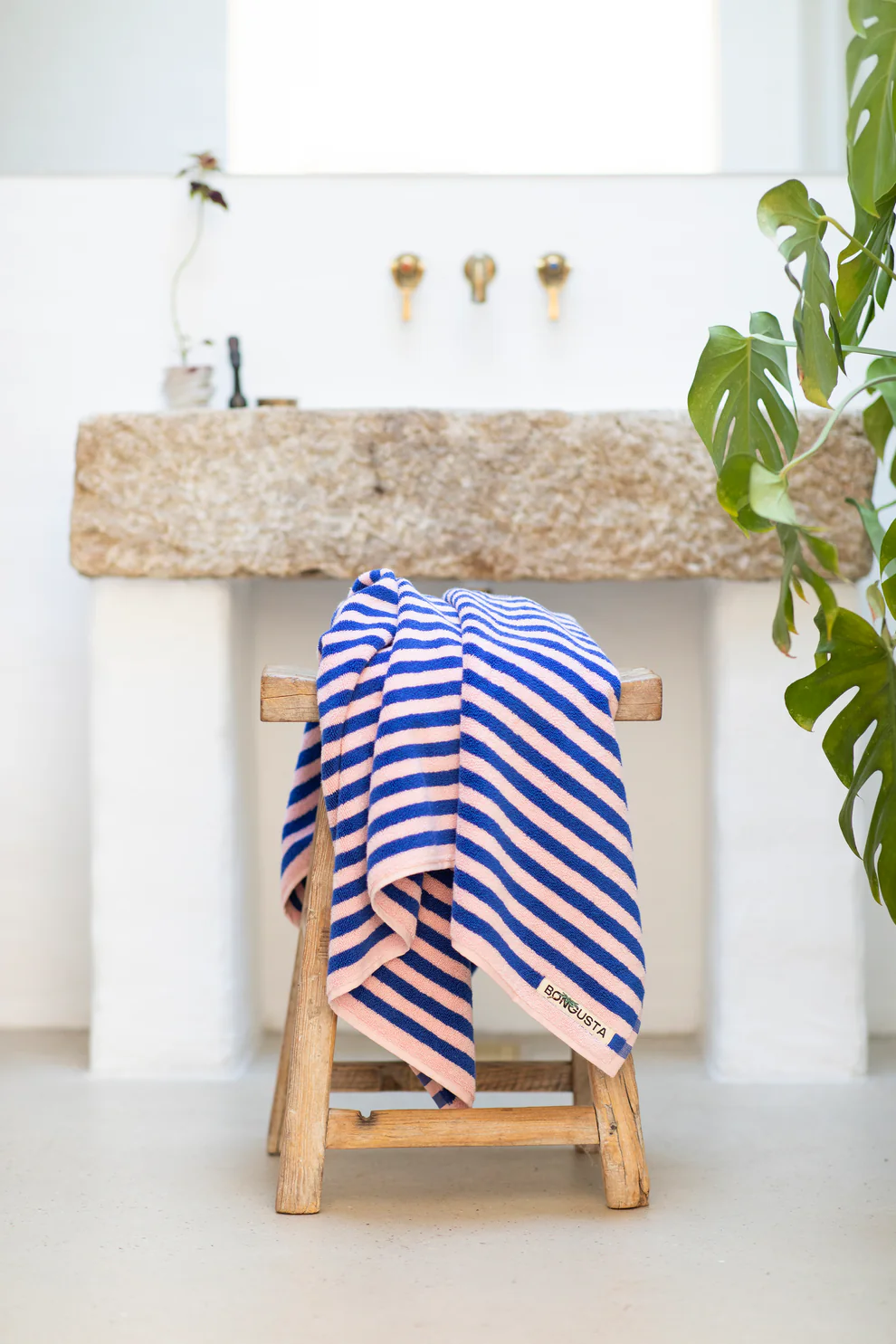 
                  
                    Dazzling Blue & Rose Naram Bath Towel
                  
                