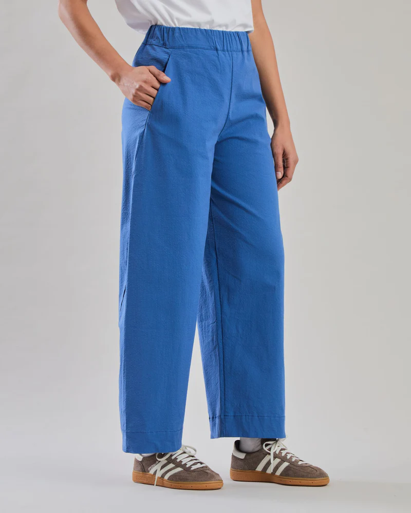 
                  
                    Blue Picnic Oversize Trousers
                  
                