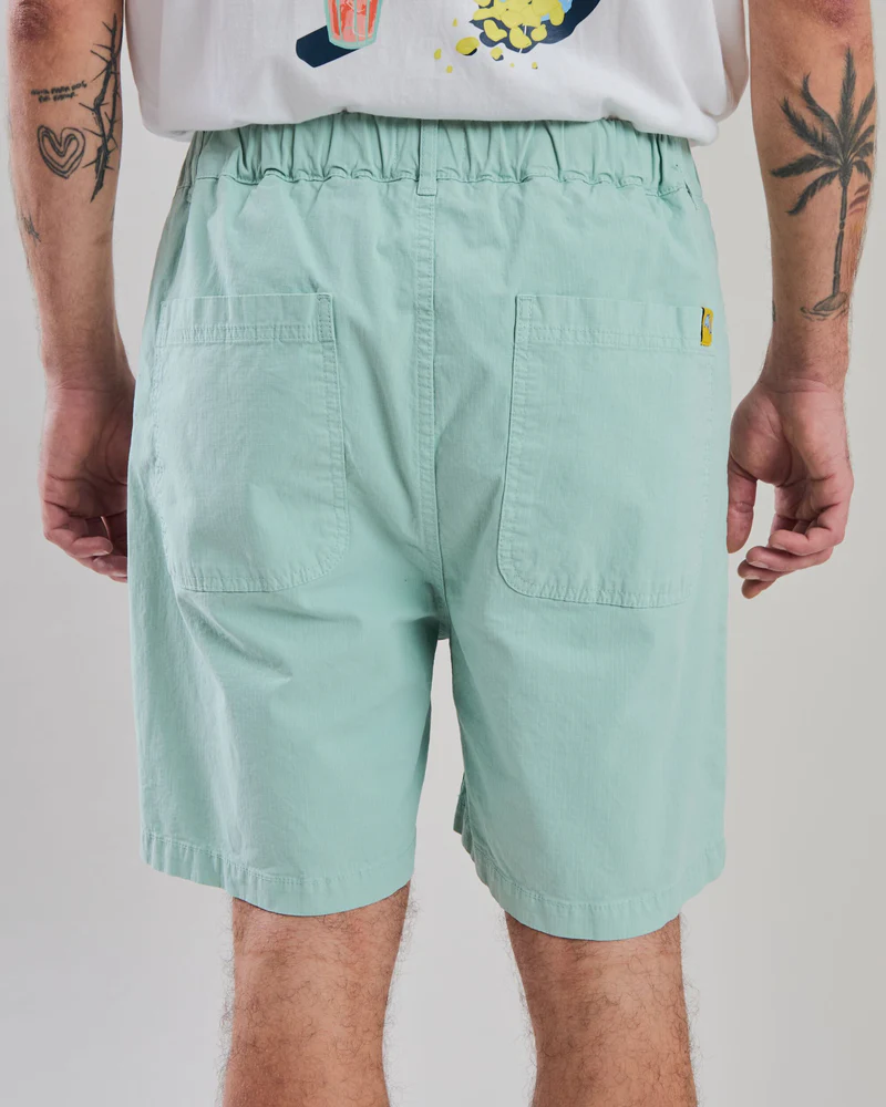 
                  
                    Light Green Dolphin Relaxed Shorts
                  
                