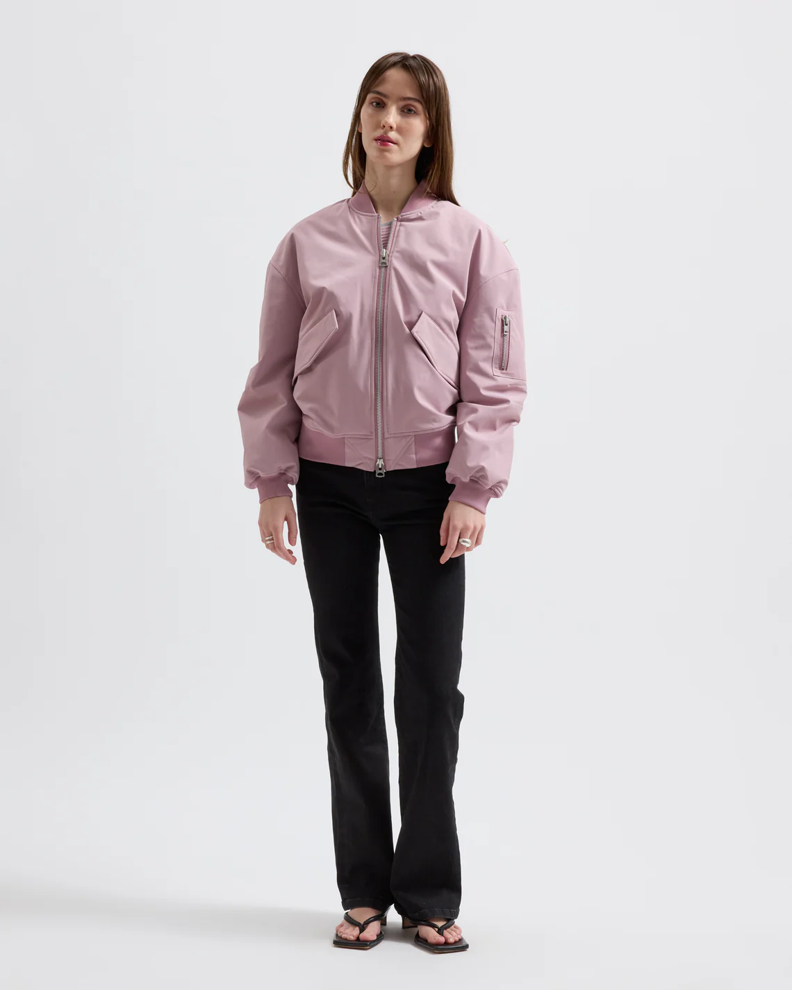 
                  
                    FRANCESCA Dusty Pink Jacket
                  
                