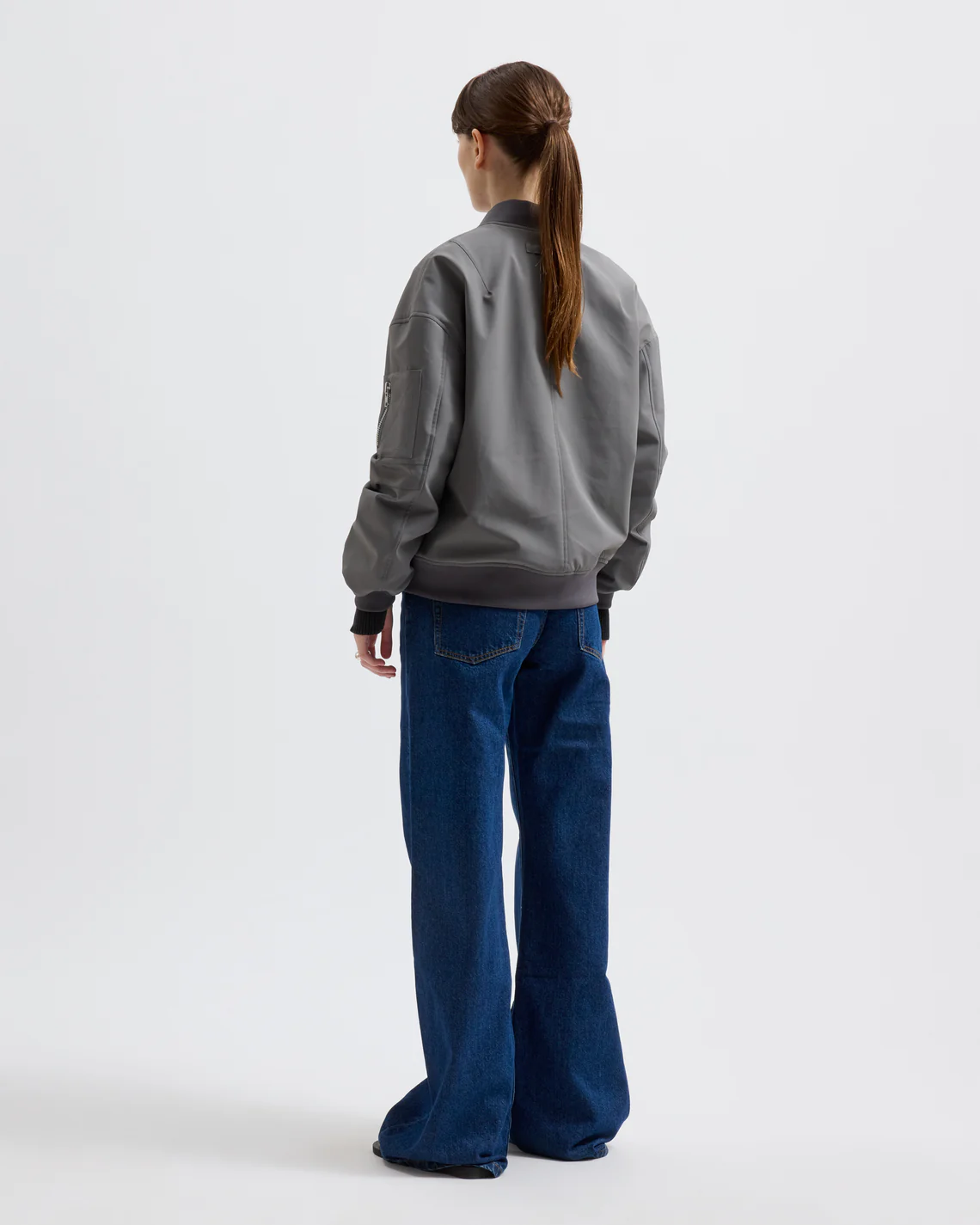 
                  
                    FRANCESCA Pencil Grey Jacket
                  
                