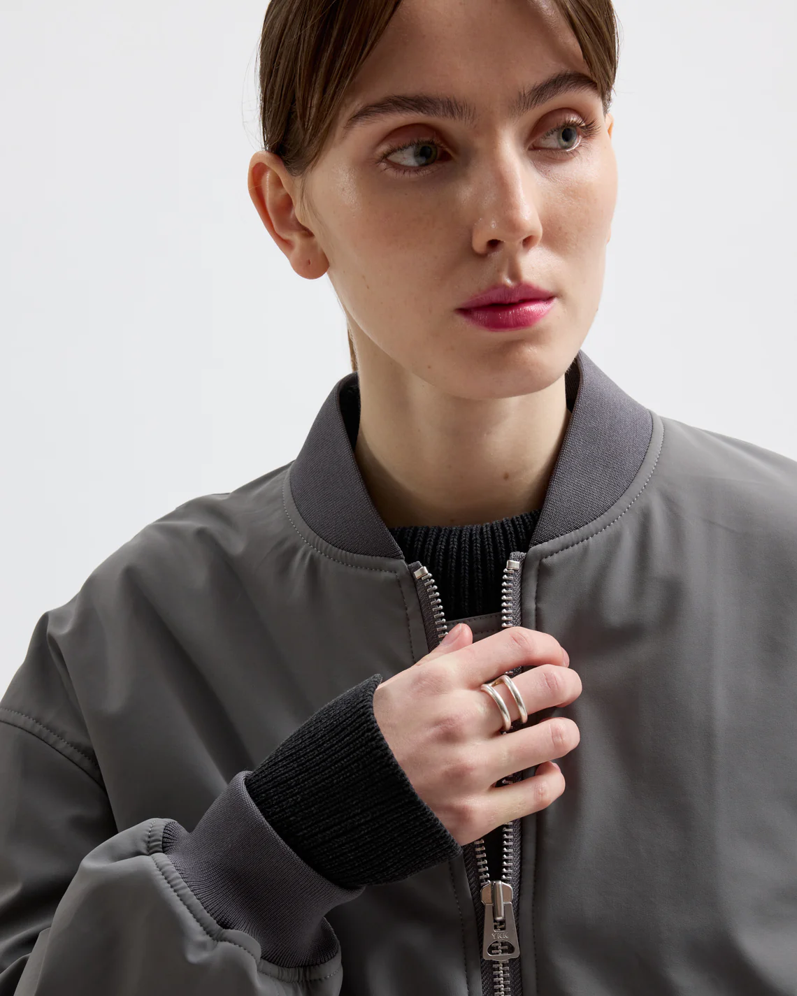 
                  
                    FRANCESCA Pencil Grey Jacket
                  
                