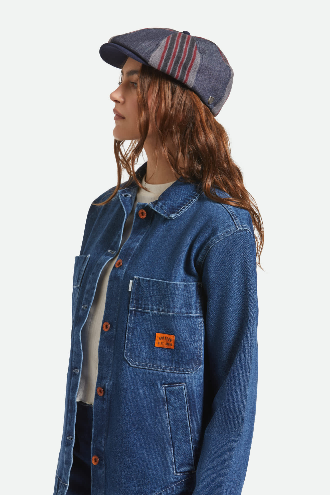 
                  
                    ALTERED THREADS Medium Wash Denim Brood Baggy Cap
                  
                