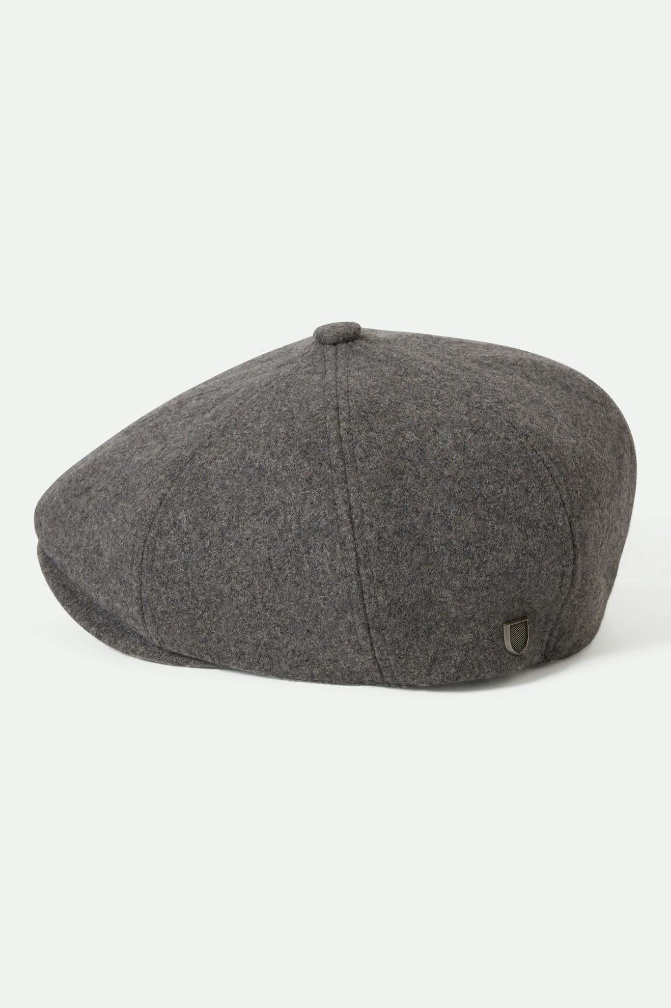 
                  
                    BROOD Dark Heather Grey Washed Navy Flannel Snap Cap
                  
                