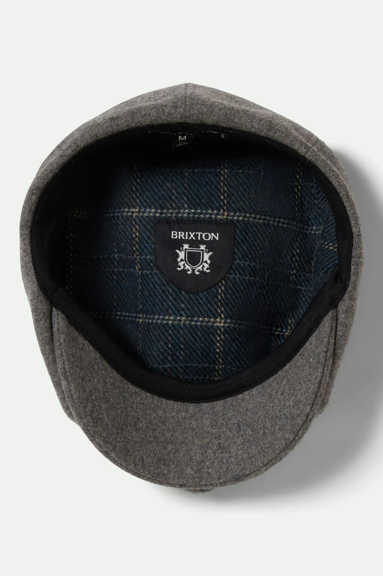 
                  
                    BROOD Dark Heather Grey Washed Navy Flannel Snap Cap
                  
                