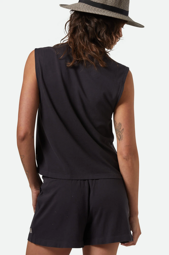 
                  
                    CAREFREE Black Dye Muscle Tank Top
                  
                