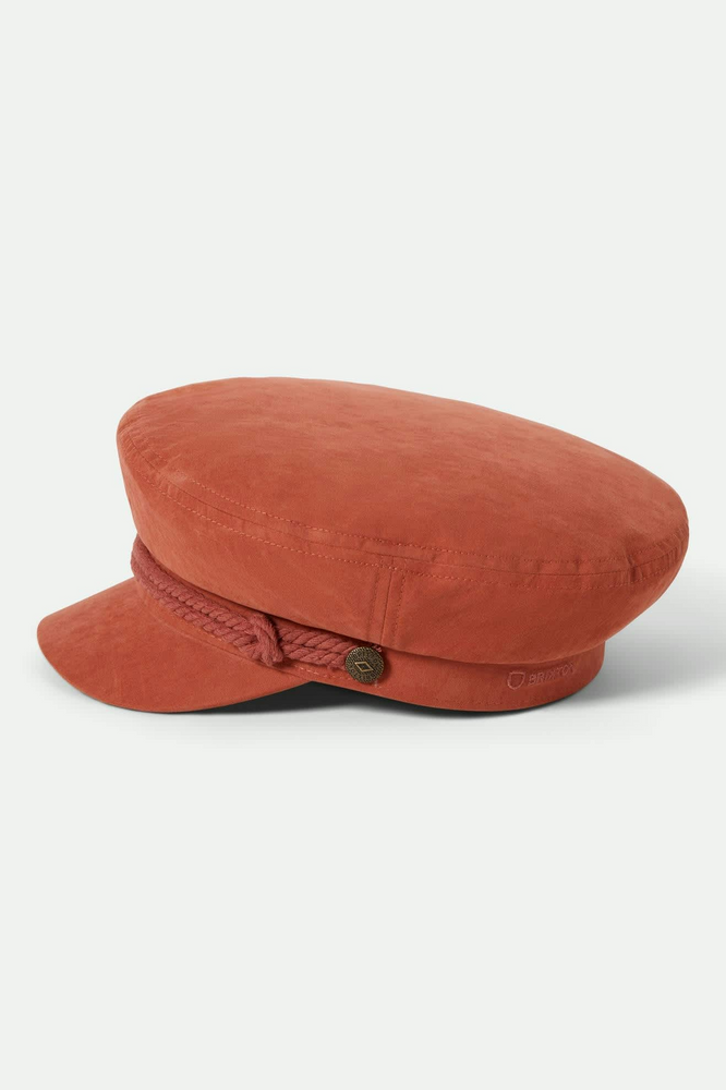 
                  
                    FIDDLER Terracota Brushed Satin Hat
                  
                