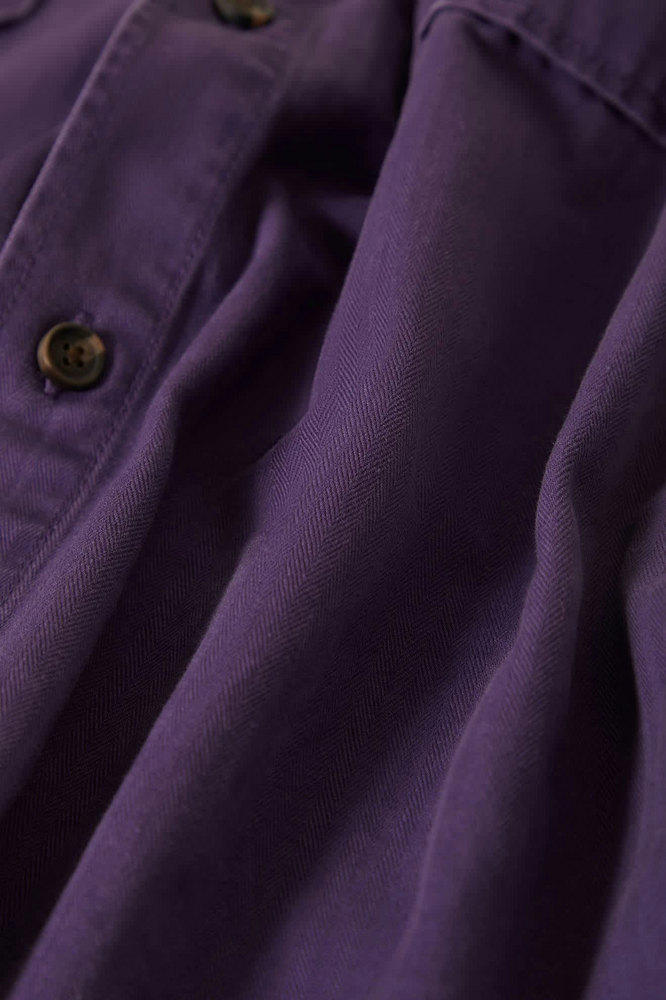 
                  
                    HERRINGBONE Punk Purple Relaxed Jacket
                  
                