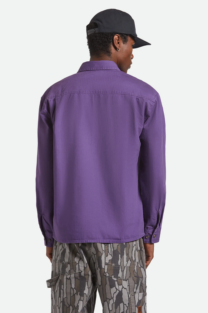 
                  
                    HERRINGBONE Punk Purple Relaxed Jacket
                  
                