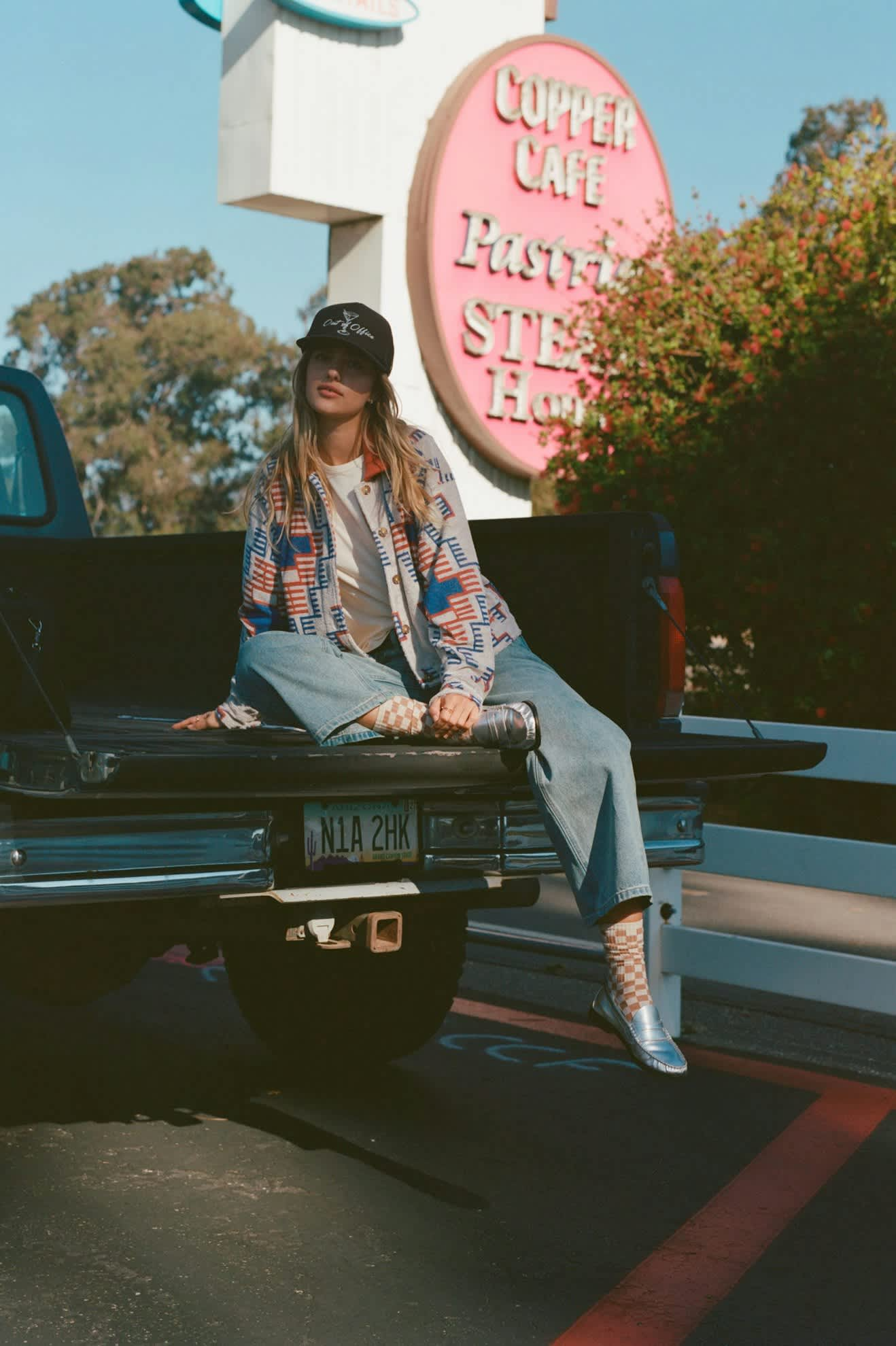 
                  
                    TRAIL Electronic Indigo Terry Cloth Trucker Jacket
                  
                