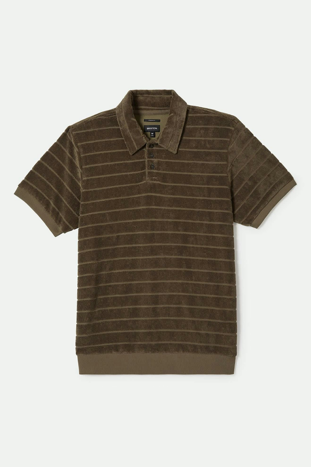 WEEKEND – Poloshirt aus Frottee in Efeugrün