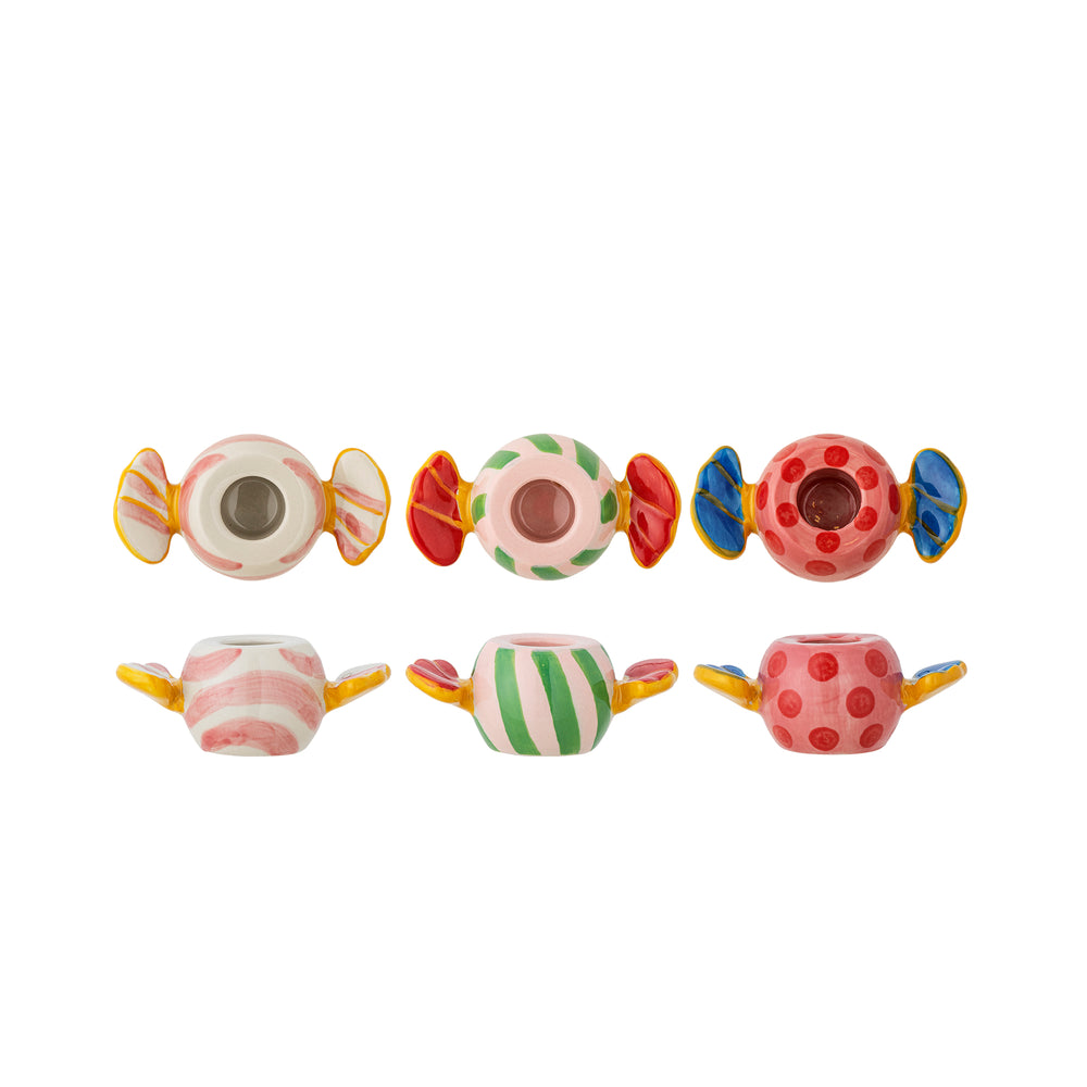 CARAMELLA Assorted Stoneware Candle Holder