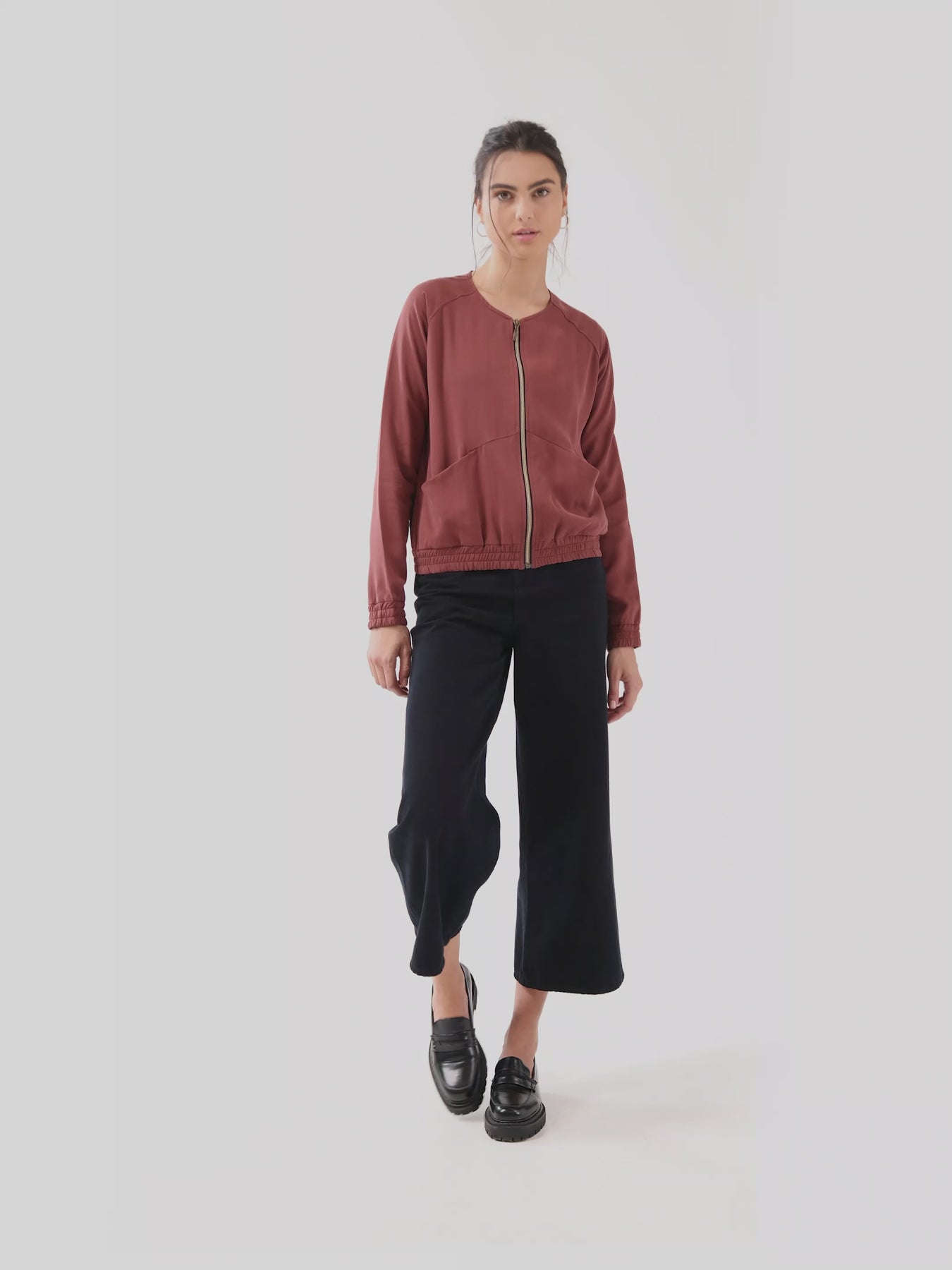
                  
                    BOCA Dark Maroon Blouson Jacket
                  
                