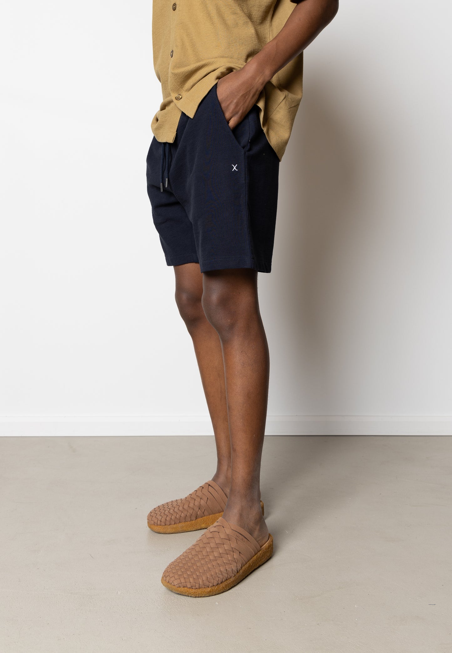 
                  
                    CALTON Dark Navy Shorts
                  
                