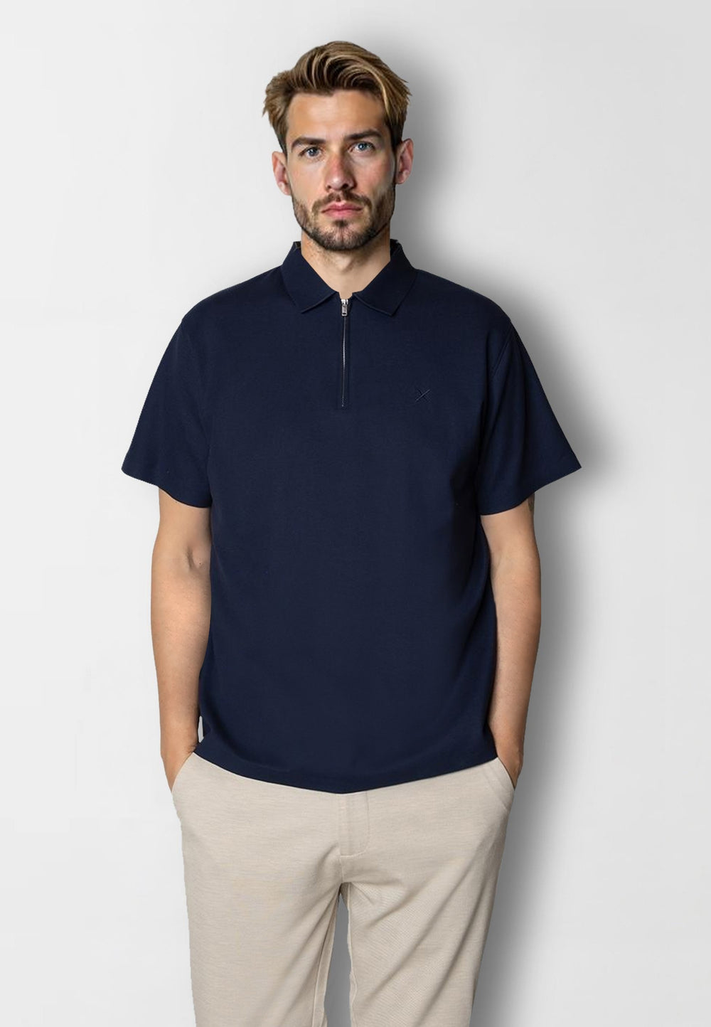 JOSS Navy Polo T-Shirt