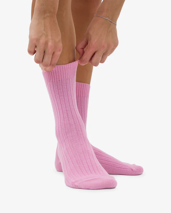 
                  
                    Cherry Blossom Merino Wool Blend Socks
                  
                