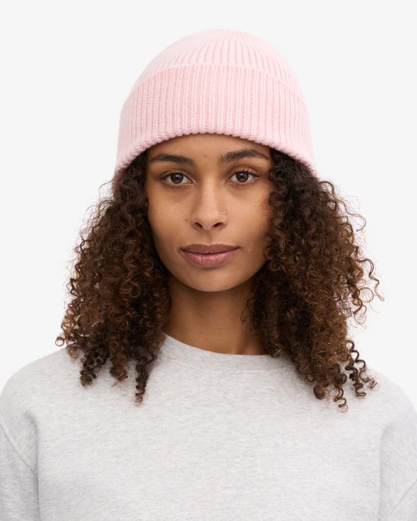 
                  
                    Faded Pink Merino Wool Beanie
                  
                
