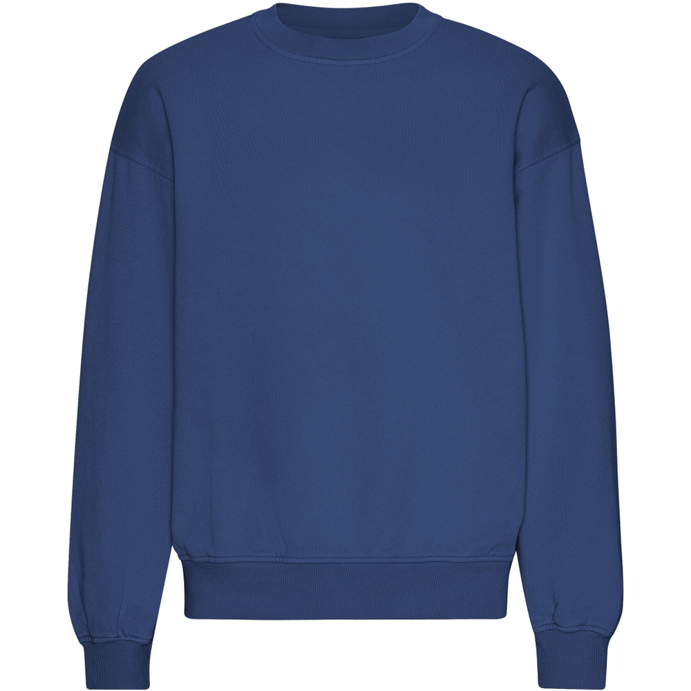 Marine Blue Oversized Crew Jumper