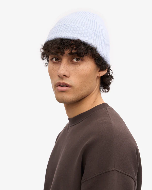 
                  
                    Polar Blue Merino Wool Beanie
                  
                
