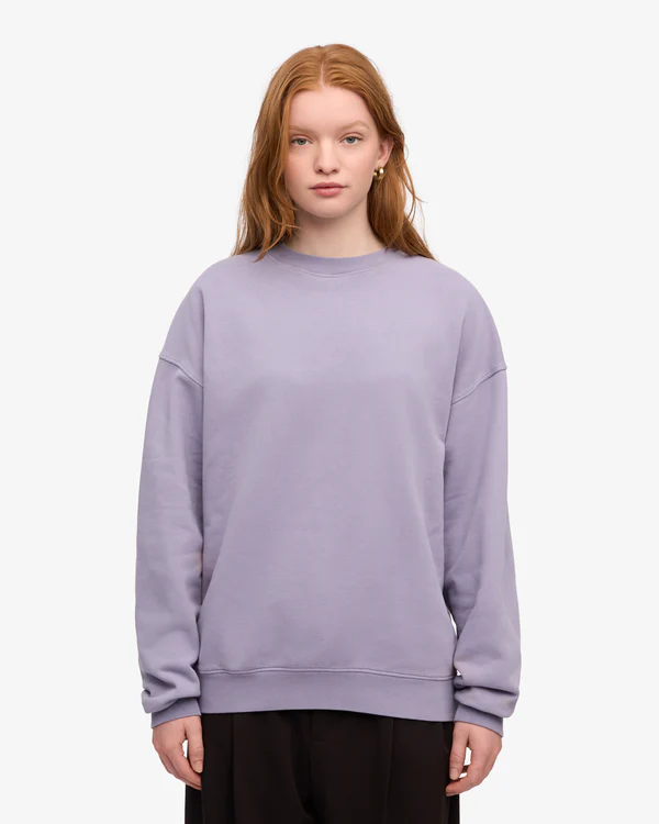 
                  
                    Purple Jade Oversized Crew Jumper
                  
                