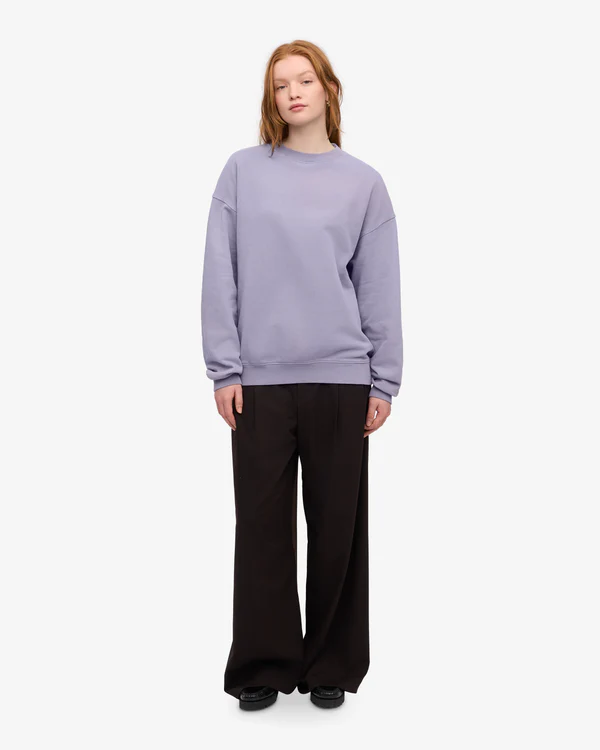 
                  
                    Purple Jade Oversized Crew Jumper
                  
                