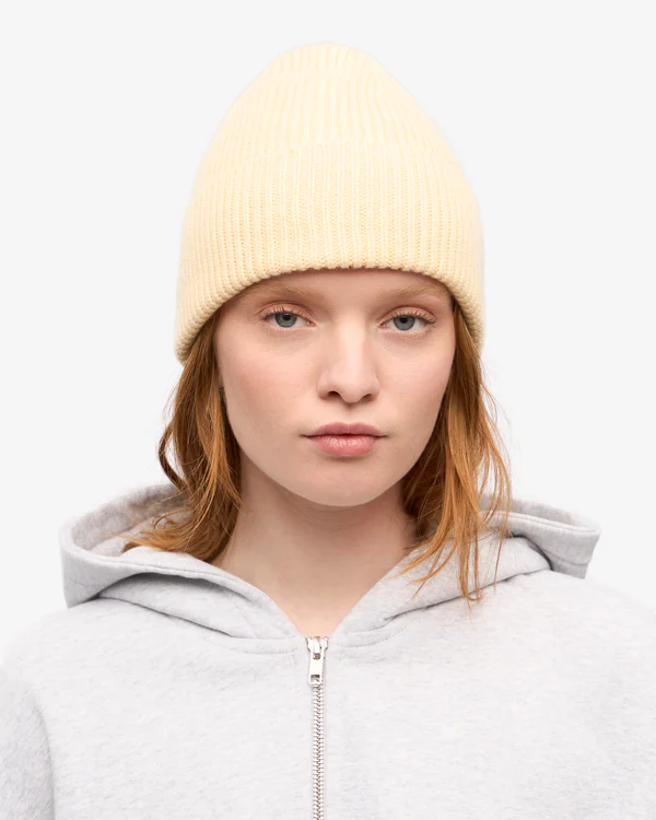 
                  
                    Soft Yellow Merino Wool Beanie
                  
                