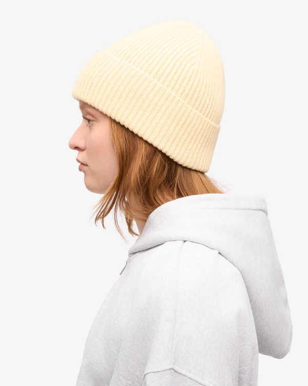 
                  
                    Soft Yellow Merino Wool Beanie
                  
                