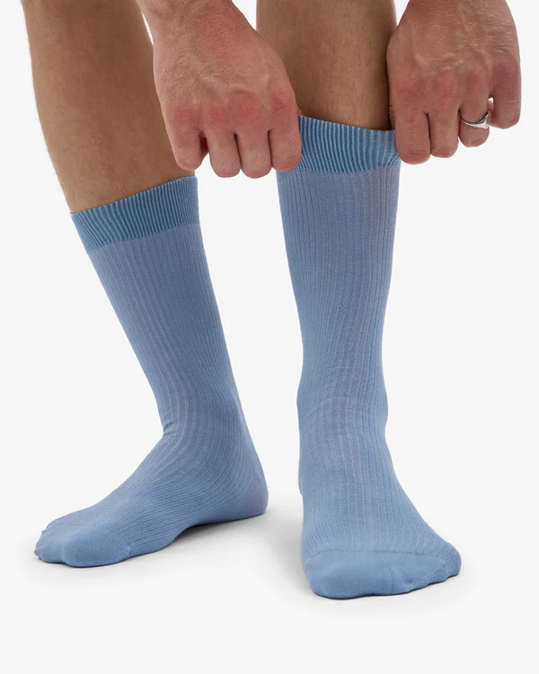 
                  
                    Klassische Socken in Stahlblau
                  
                